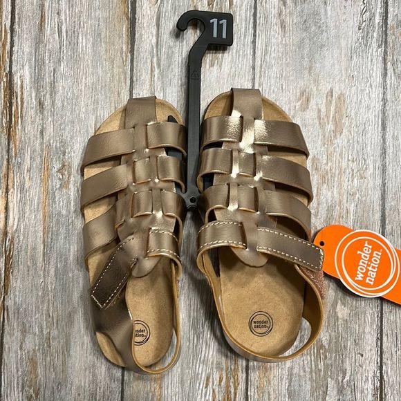 wonder nation Other - Toddler girls fisherman sandals size 11